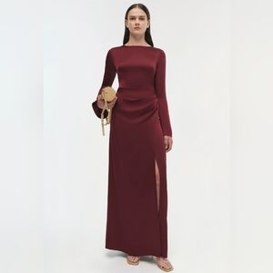 SIMKHAI Qiana Gown Burgundy‎ Size 2 New